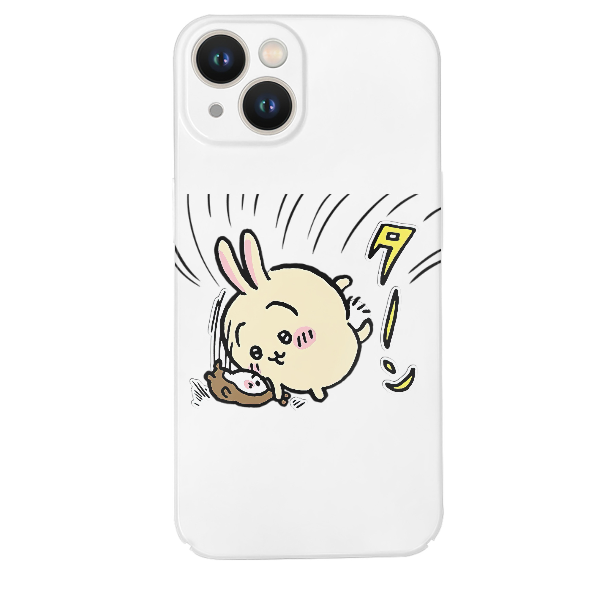 （画像用） ちいかわ うさぎ Chii-kawa usagi 【iPhone 14シリーズ対応】ハードケース